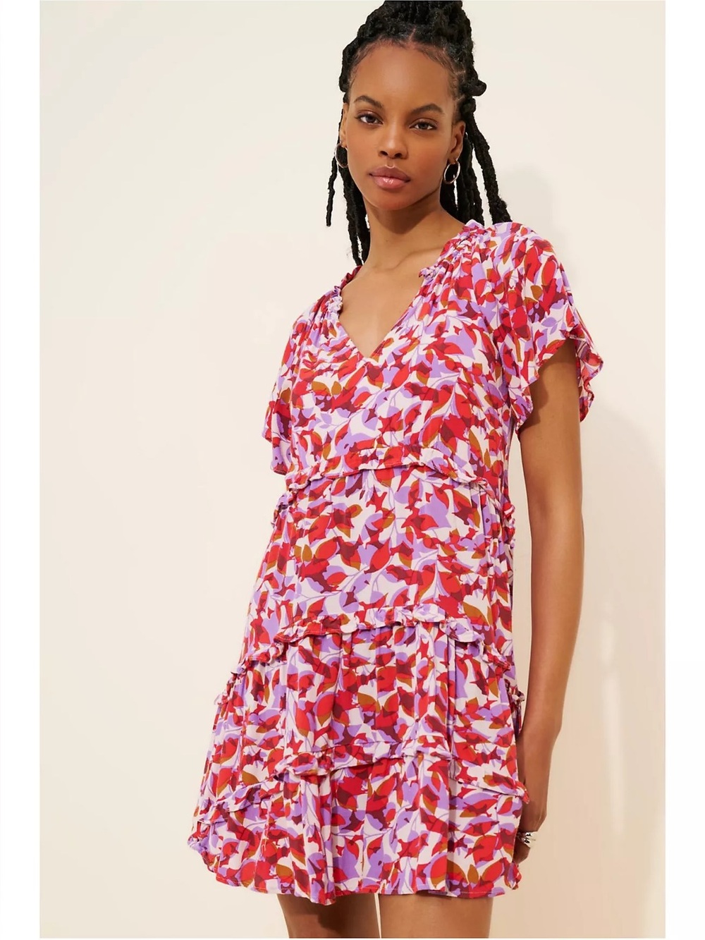 Anthropologie | Robin Tiered Mini Dress, XS